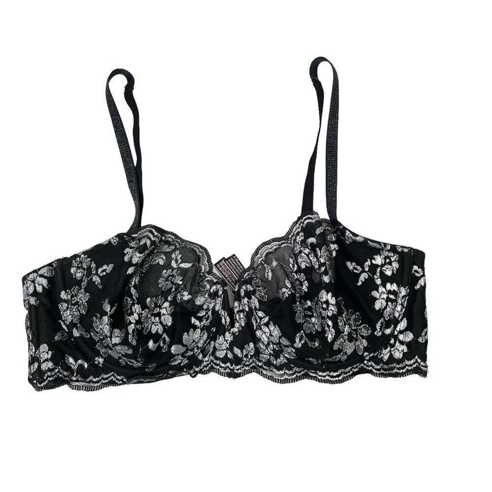 Victoria Secret Dream Angels push-up without padding lace unlined bra Size 36D b